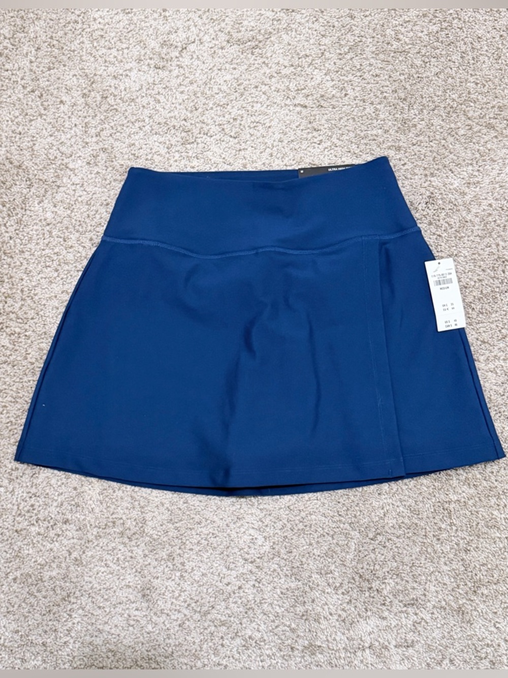 Abercrombie & Fitch Navy Blue Mini Skirt - Picture 2 of 4